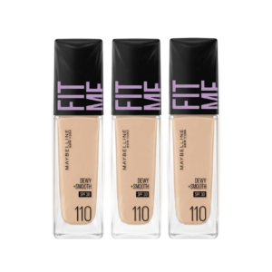 Maybelline Fit Me Dewy + Smooth Foundation — Shade 110